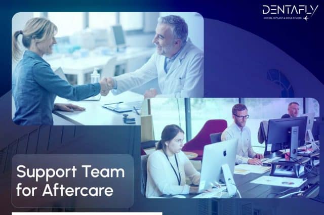 dentafly is the only dental clinic which has support team