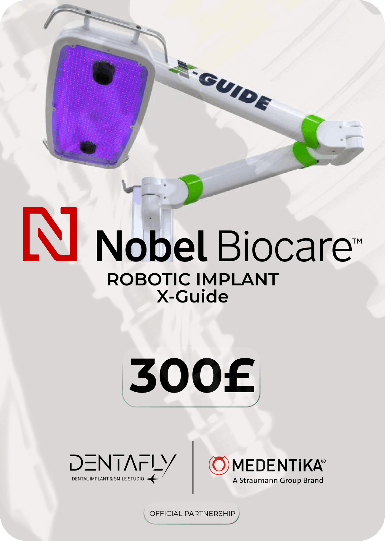 guide robotic implant price