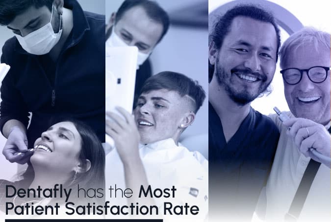 happy patients at dentafly