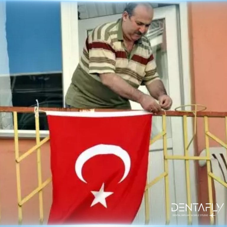 Turkish Flag Guy