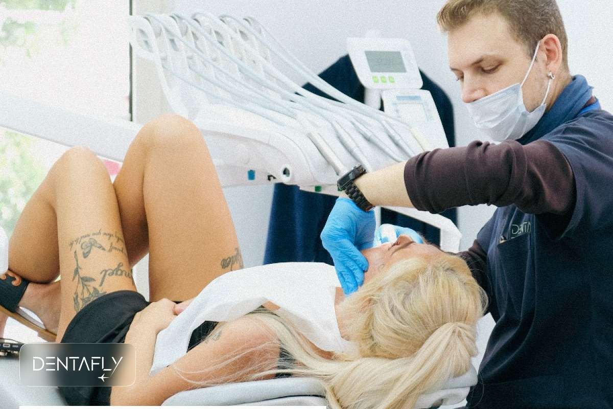 Dentafly London clinic providing UK aftercare for implant patients at NW9 8SN