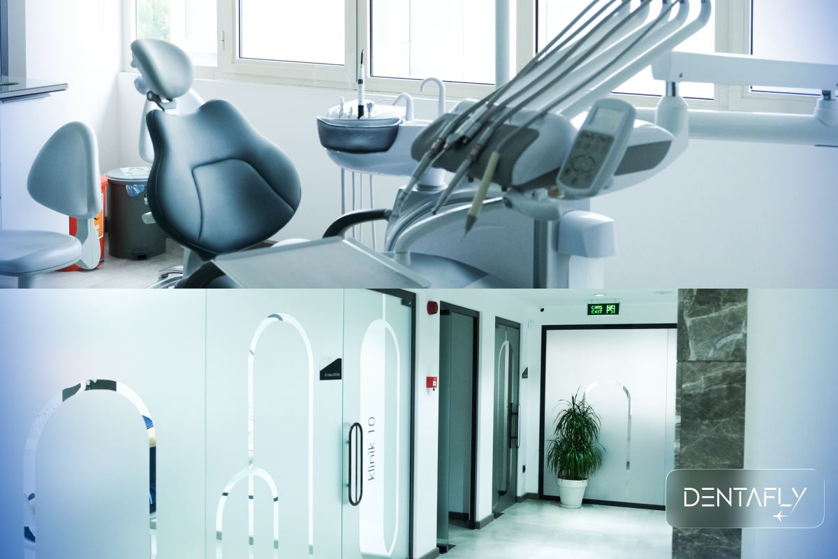 Turkey vs Hungary clinic quality comparison Dentafly modern Antalya treatment room interior