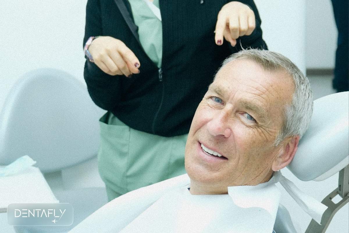 Zygomatic implants treatment success at Dentafly Antalya clinic for UK patients